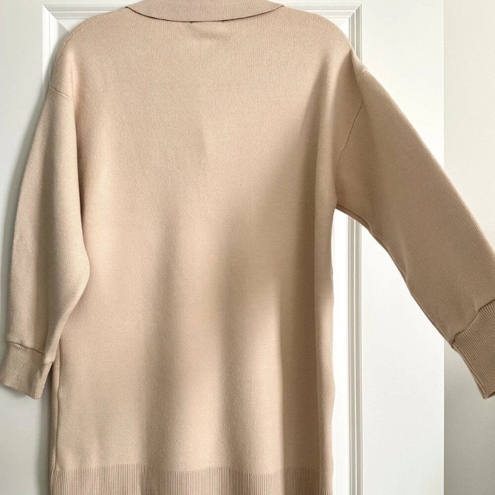 Nwt Monrow Blush Oversized Button Front Cardigan … - image 5